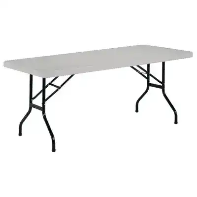 6ft Plastic Trestle Table