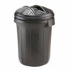 80L Black Bin
