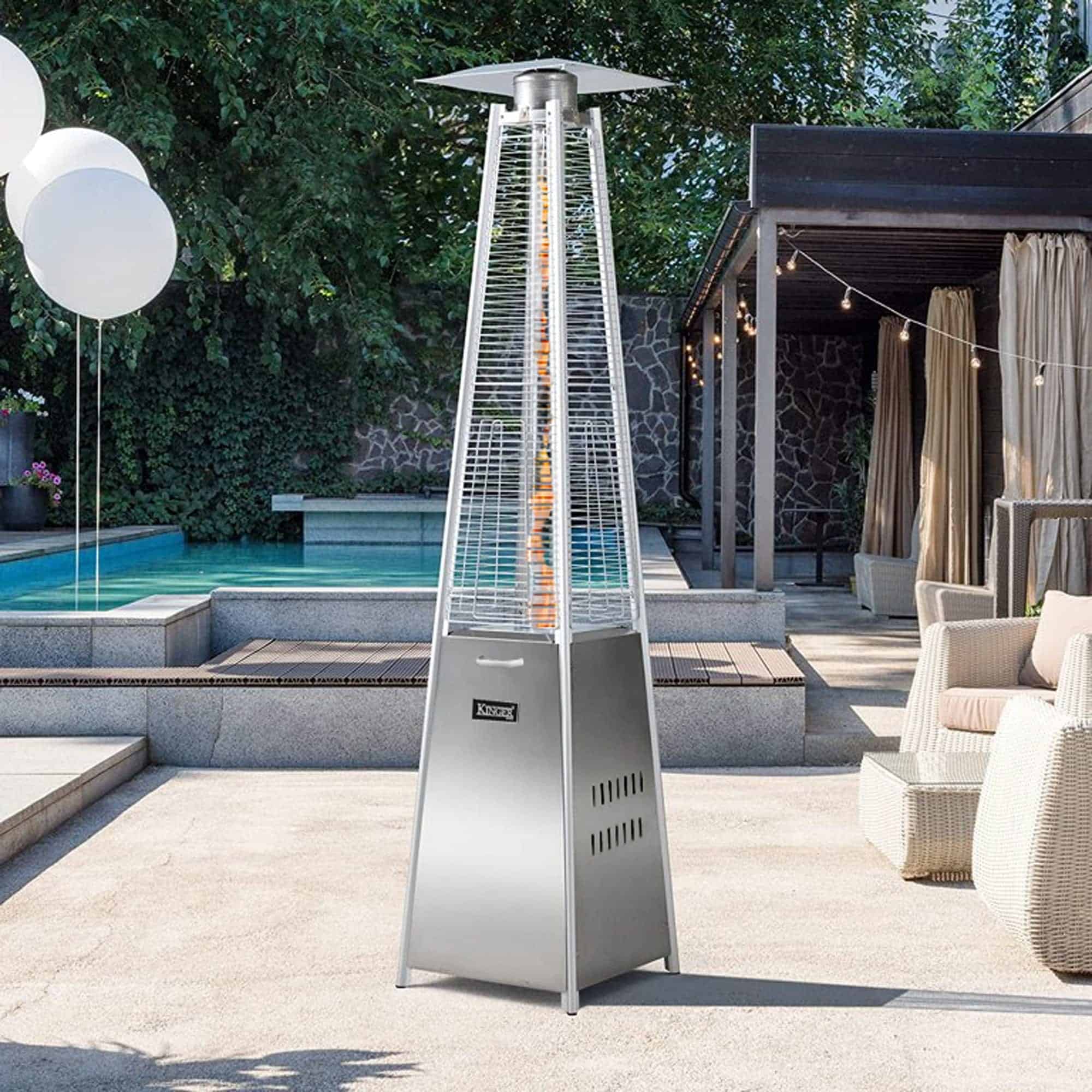 Flame Pyramid 13kw Patio Heater Hire